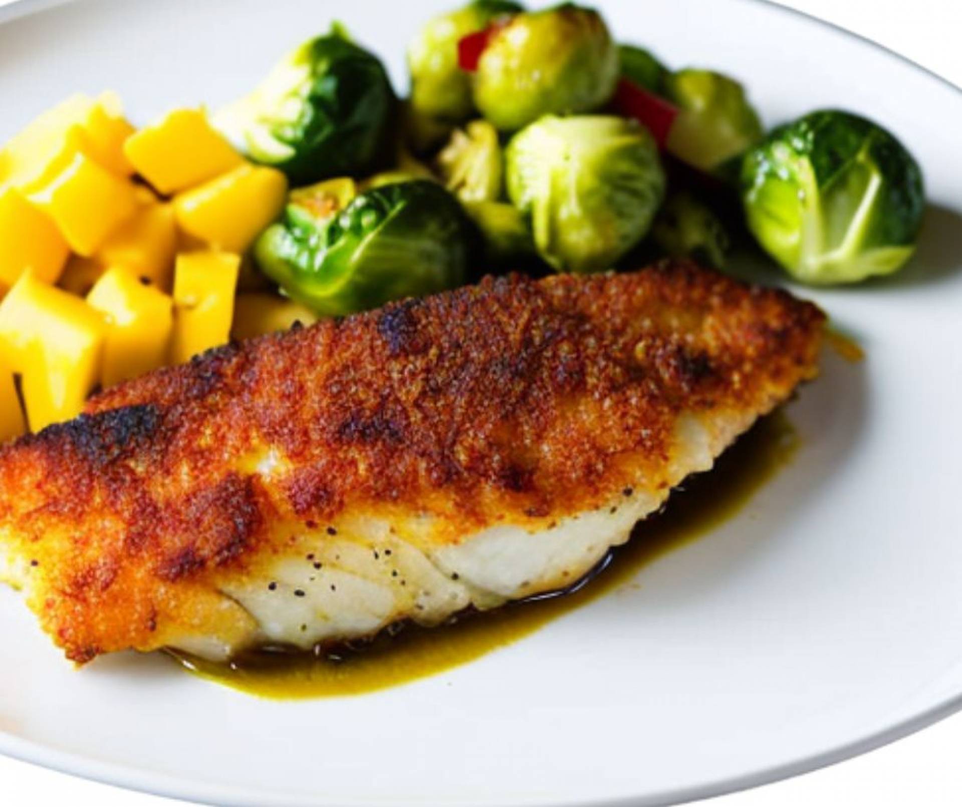 Island Coconut Flounder with Mango Salsa - Taste Haven: Fresh & Healthy  Meal Prep Delivery - New York
