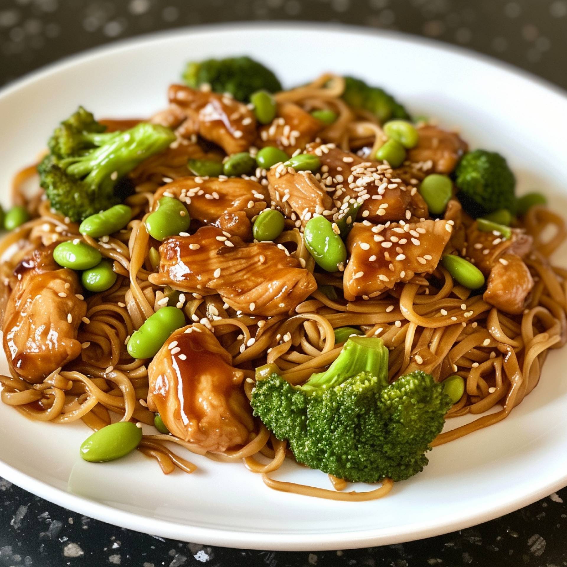 General Tso's Chicken Noodle Bowl