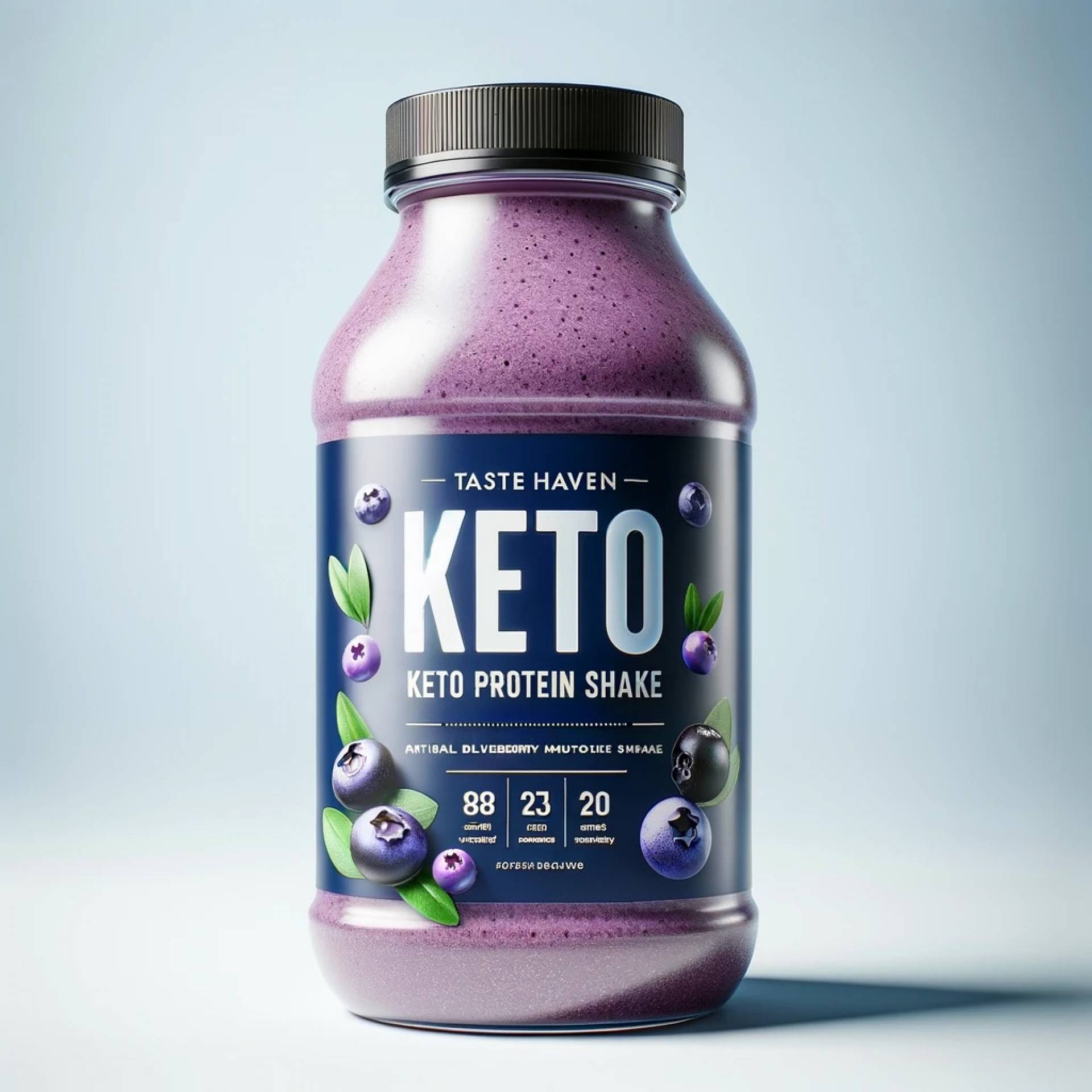 Blueberry Keto Protein Shake (Single)