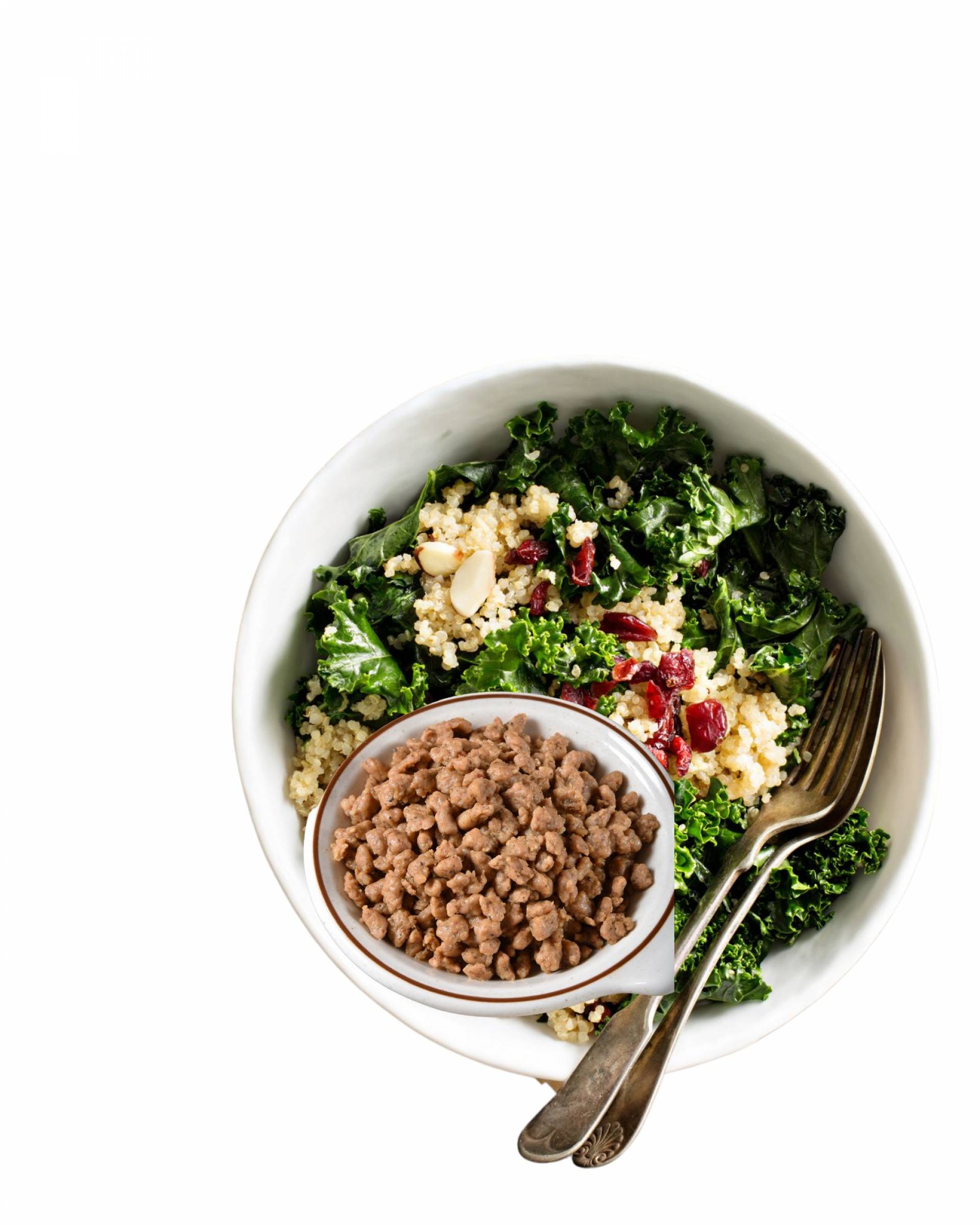 Vegan Sausage and Quinoa  Breakfast Bowl